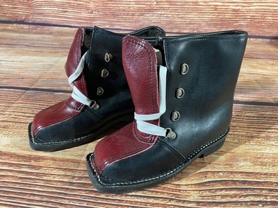Kids Vintage Cross Country Ski Boot for Kandahar Old Cable Binding EU30 KL60
