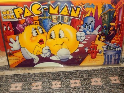 Flipperscheibe Mr. und Mrs. Pacman