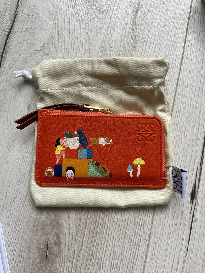 Cartera Loewe x Suna Fujita Hamster Cuero Tarjetero Foto 4 de 4