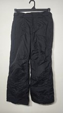Columbia Black Snow/Ski Pants Youth Size 14/16 In EUC Waterproof Insulated