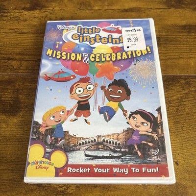 Little Einsteins Mission Celebration (DVD) Disney NEW SEALED