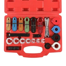 Car Quick Disconnect Tool Kit Fuel Transmission A/C Oil Line Cooler Set 22PCS