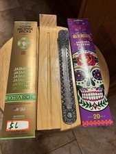 INCENSE HOLDERS AND INCENSE STICKS LOT OF 4 NWT