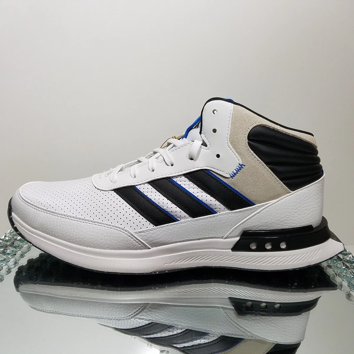 adidas gazelle silver green womens adidas S2G '26 Leather Men's Golf Shoes 10 / White/Core Black main image 0