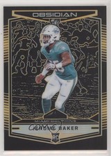 2018 Panini Obsidian Electric Etch Orange /50 Jerome Baker #181 Rookie RC