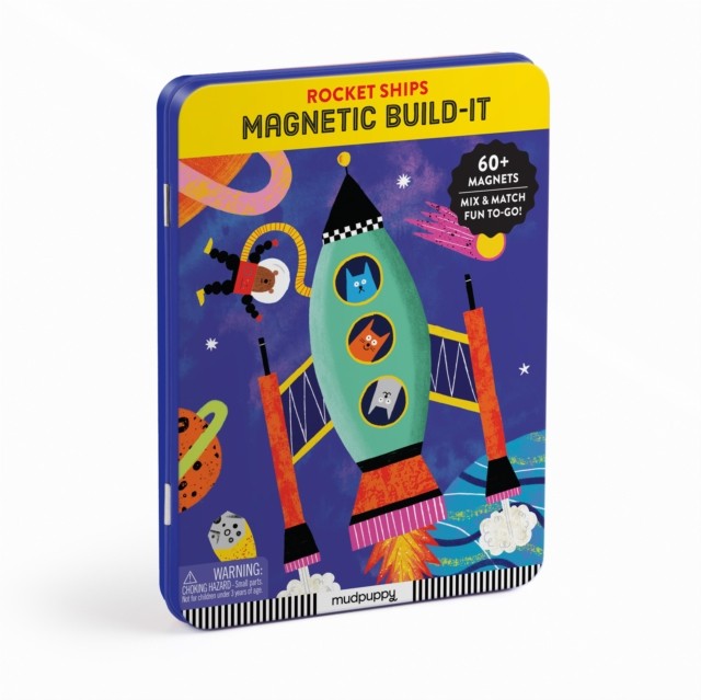 Rocket Ships Magnetic Build-it by Mudpuppy (Toy)