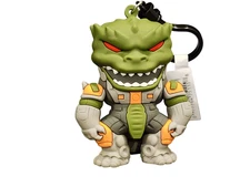 Godzilla Vs Power Rangers GREEN GODZILLA (Kaiju Zord) Figural Bag Clip SERIES 1