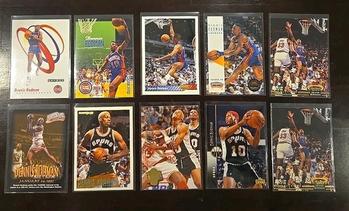 Dennis Rodman - Lotto di 10 carte - Foto 1 di 11