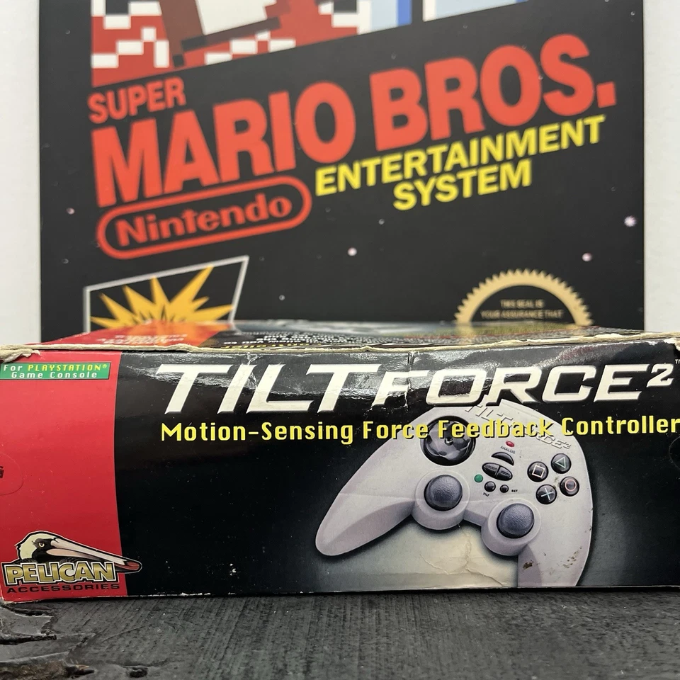 Tilt Force 2 Playstation Controller W.Box & Manual TESTED FREE TRACKED POSTAGE - Image 4 of 4