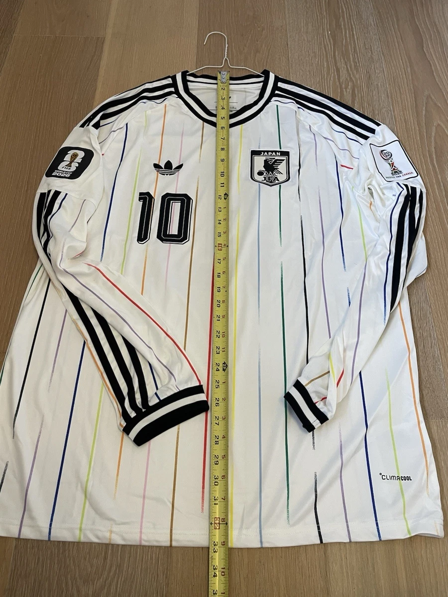adidas Japan White National Team Soccer Fan Apparel & Souvenirs