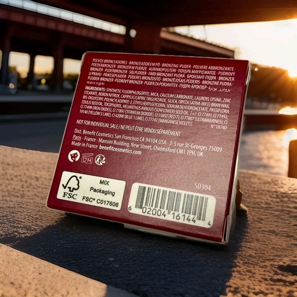 NEW Benefit Hoola Pressed Powder Matte Bronzer Contour Mini Sample Travel - Image 2 of 2