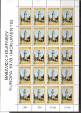 Guernsey - Stamps - Europa 78 - Monuments 7p - 1978  (834)