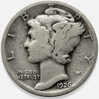 1926-P Mercury Dime 10c Very Good G++ * Original Surfaces * 1926P #2