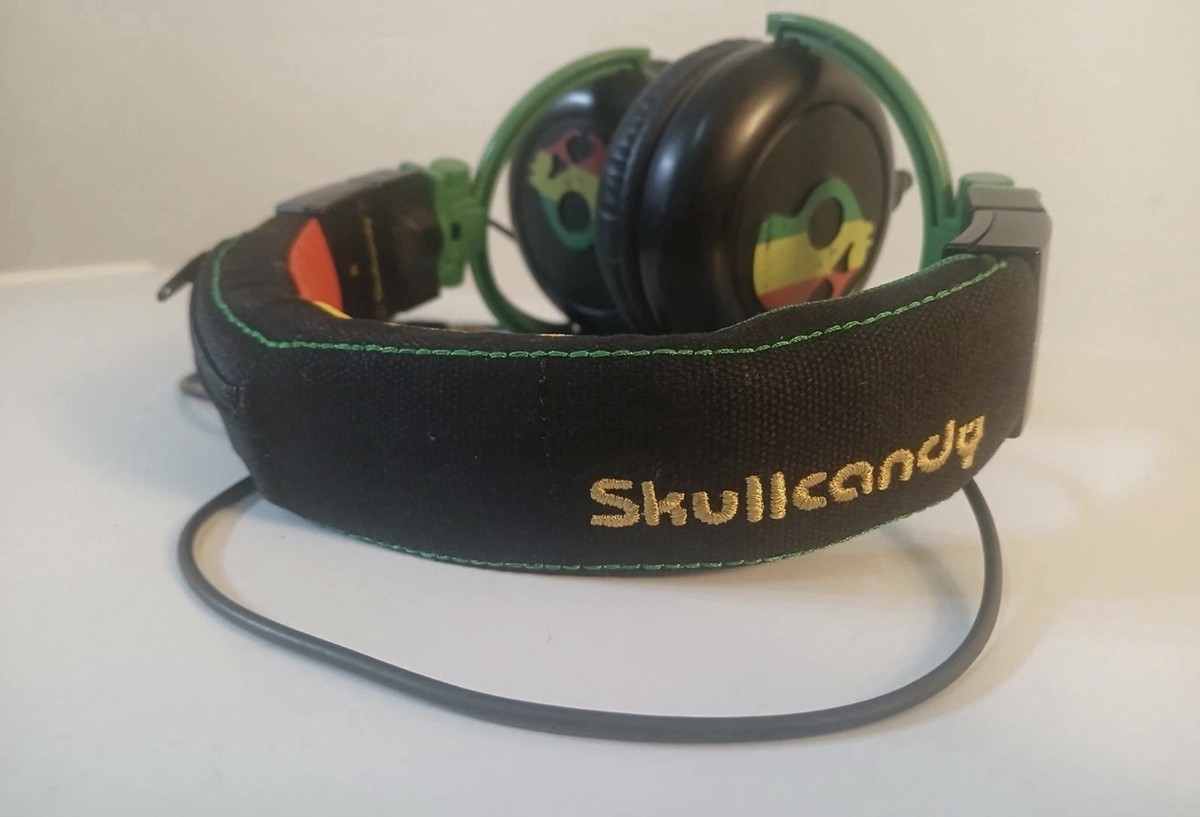 Skullcandy Rasta Wired Overhead Headphones | eBay