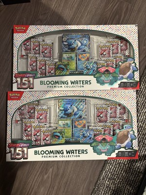 Pokemon S&V 151 Blooming Waters Premium Collection Factory Sealed (Lot Of 2)