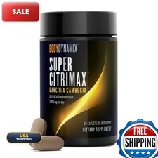 GNC Slimvance BodyDynamix Super Citrimax Garcinia Cambogia 60 Count
