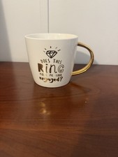 Coffee Cup,  Does This Ring Make Me Look Engaged  . SLANT Collection
