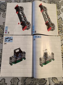 Lego Instructions 10223 Kingdoms Knights Tournament / Kingdoms Joust Instruction Only