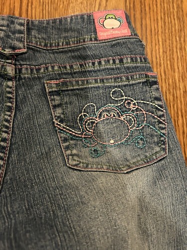 Original Bobby Jack Jeans Don’t Burst My Bubble Size 10 Girls y2k - Picture 8 of 19