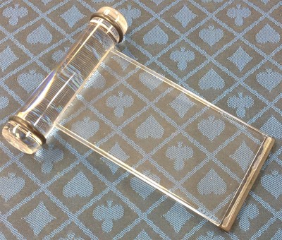 LAS VEGAS CASINO Acrylic MONEY PADDLE Wide Poker Blackjack Games *