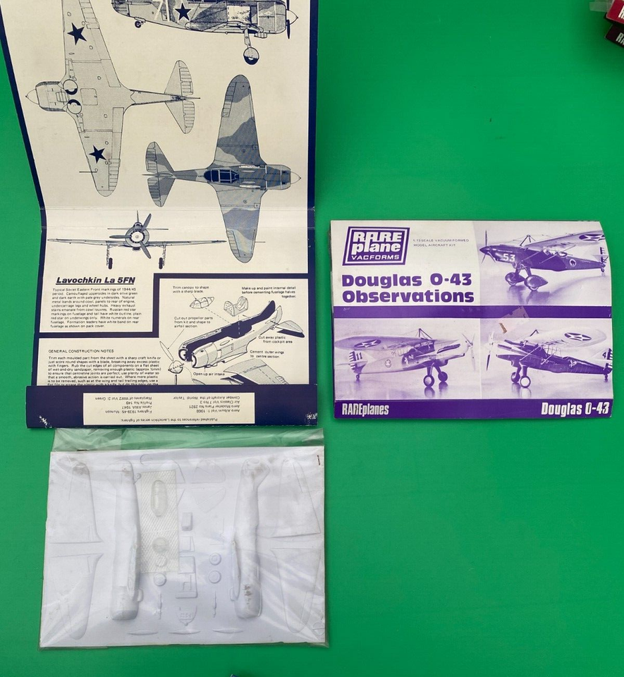L180E Rare Planes Model Kits Vacforms JobLot X7 172 eBay