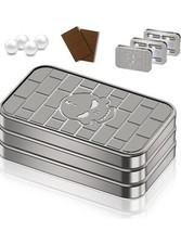 Magnetic Fidget Slider Metal Push Card Stress Relief Toy Special Needs NEW