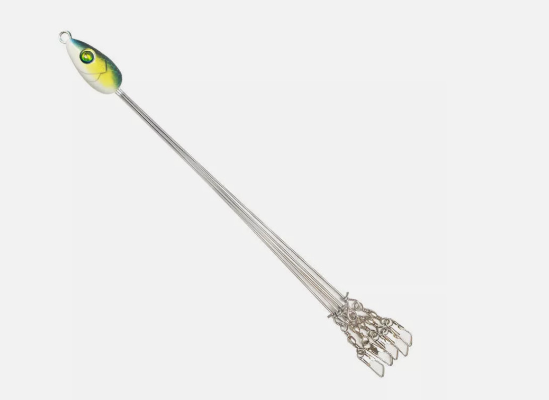 4 Pcs ALABAMA Rig 5 Wire Arms Umbrella Bass Fishing Umbrella Rig 4 Colors yu - Image 12