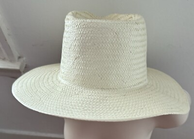 Fedora Hat Unisex Adult, one size Beige Tan Wide Brim Panama Cap Summer Vacation