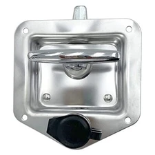 L8815 Tool Box Latch T Handle Latches with Lock Highly Polished Stainless Ste...
