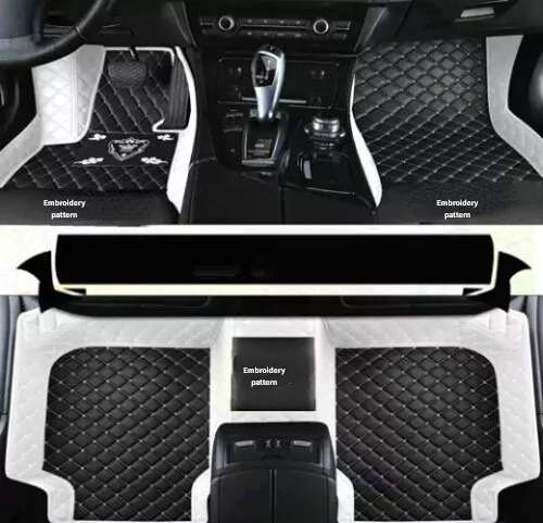 Für Chevy Alle Modelle Luxus Custom Fußmatten Wasserdichte Anti-Rutsch Teppiche - Bild 34 von 34