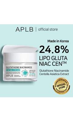 aplb glutathione hyaluronic acid brightening cream APLB Glutathione Niacinamide Facial Cream
