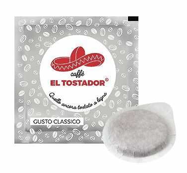 150 Cialde ese compostabile espresso napoletano caffè EL TOSTADOR GUSTO CLASSICO