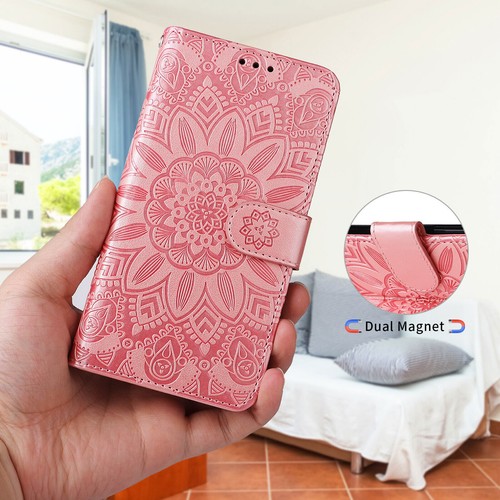Flip Flower Leather Wallet Phone Case For iPhone 13 11 12 14 15 16 Pro Max XR XS - Picture 3 of 16