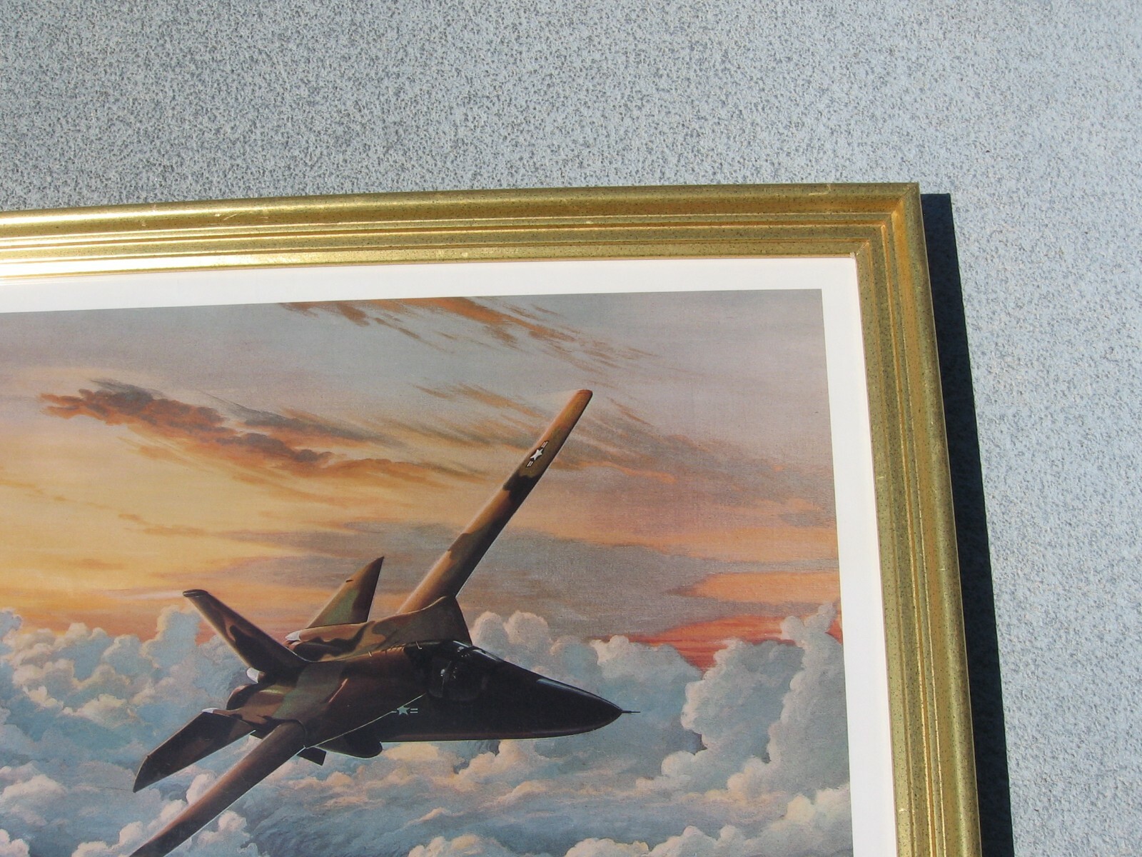 1980 Alfred "Chief" Johnson Sanders Print Signed, Waiting For Orders