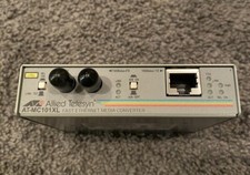 Allied Telesis AT-MC101XL Fast Ethernet Media converter Untested