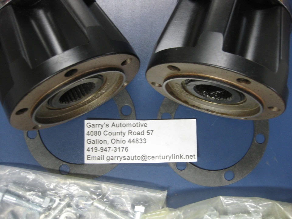 WARN 29087 4x4 bujes de bloqueo manual para camioneta Nissan carrocería dura 84-86,5 Foto 3 de 3