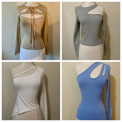 4 NEW XS Sexy Shien Tops