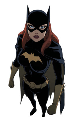 Barbara Batgirl Waifu Weatherproof Anime Sticker 6'' Car Decal
