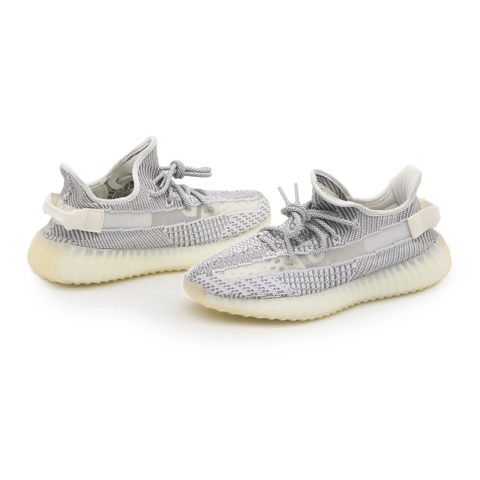 EF2905 adidas Yeezy Boost 350 V2 Static Non-Reflective White Light Grey (Men's) image 8