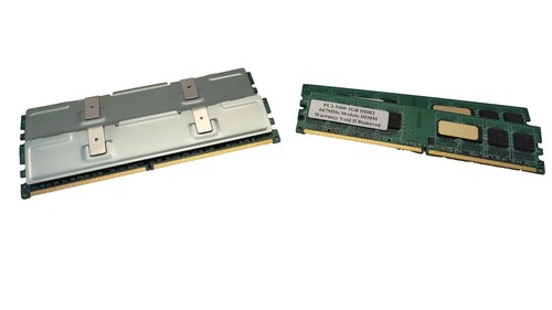 Lot De 4 Barrettes Mémoire OCZ 1Go DDR2 PC2-6400 - Occasion Fonctionnel