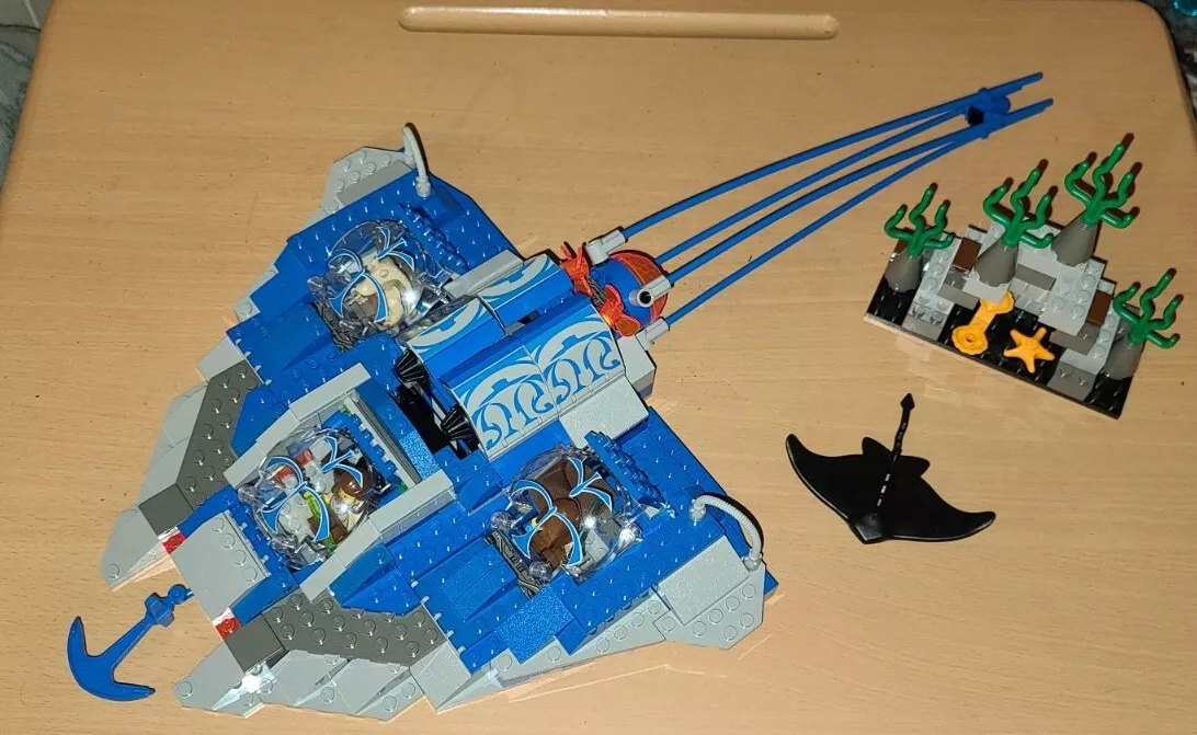 brænde ekstremister Mart GUNGAN SUB Star Wars Lego 7161 1999 100% COMPLETE With MiniFigs Manual  Retired | eBay