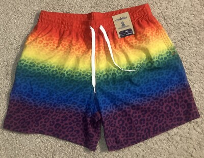 Chubbies Swim Trunks Men Large Record Holders Bathing Suit Shorts 5.5 '' $69.99