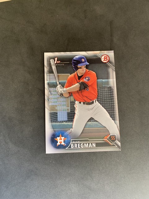 Alex Bregman RC 2016 1st Bowman Prospects Rookie Card BP4 GEM EBay