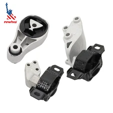 3* For Smart Fortwo 451 2008-2015 Right Engine Motor & Transmission Mount Set