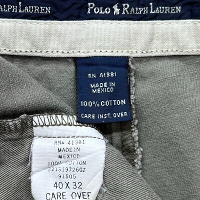 Vtg Polo Ralph Lauren Andrew Pants Mens 40x32 (Actual38x30