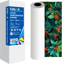 Fast Dry Dye Sublimation Paper 95gsm 24" x 100ft for F570 and T3170x Printer
