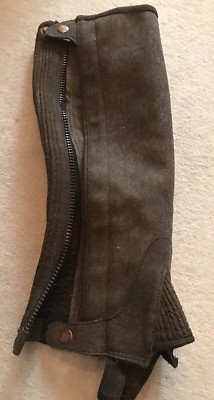 Chaps Schwarz L Kaum Benützt!