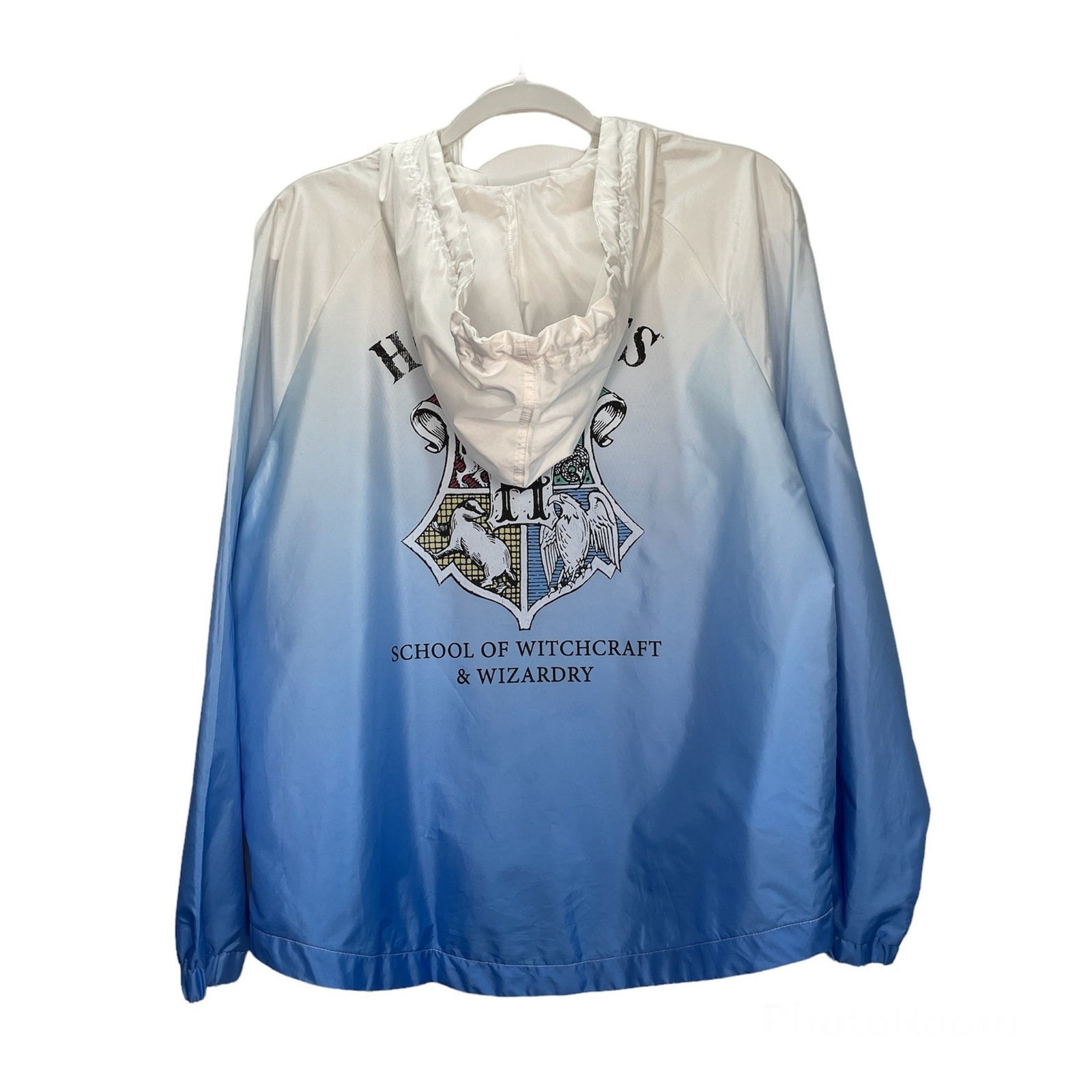 Harry Potter Hooded Hogwarts Crest Lightweight Windbr… Gem