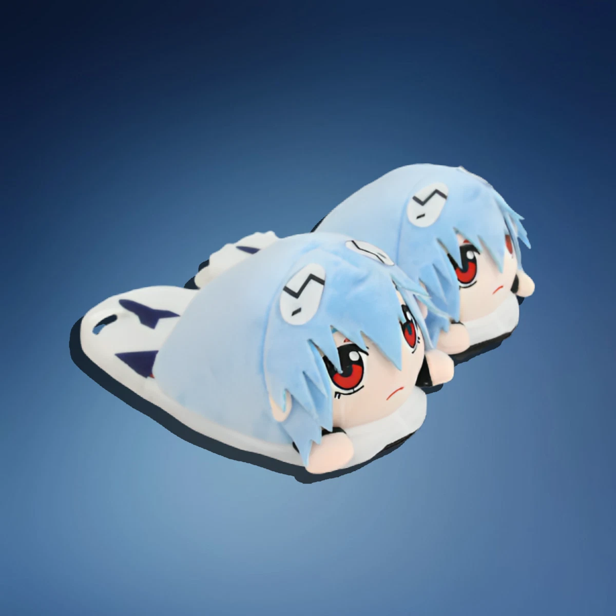 Evangelion Rei Ayanami Comfortable Anime Themed House Slippers READ BELOW