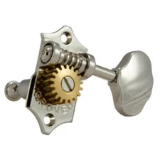 Genuine Grover Sta-Tite U99 18:1 Tuners for Ukulele, Set 2+2 Nickel